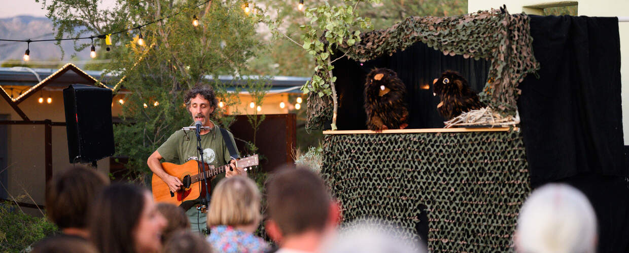 Beavers & Brews 2025 puppet show