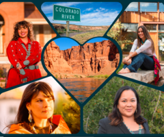 Photo collage of Planet Women Fellows 2024-2025